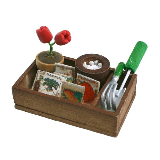 Miniatures Flower Gardening Box by ArtMinds™